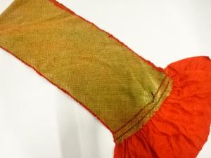 正絹　絞り　振袖用帯揚げ